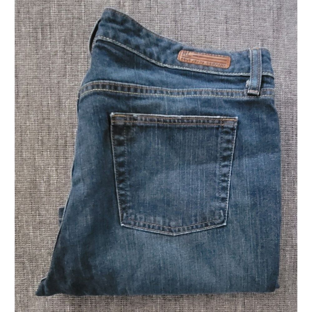 Ralph Lauren Polo Jeans Co. Women's‎ Stretch Bootcut Medium Wash Jeans Size 14